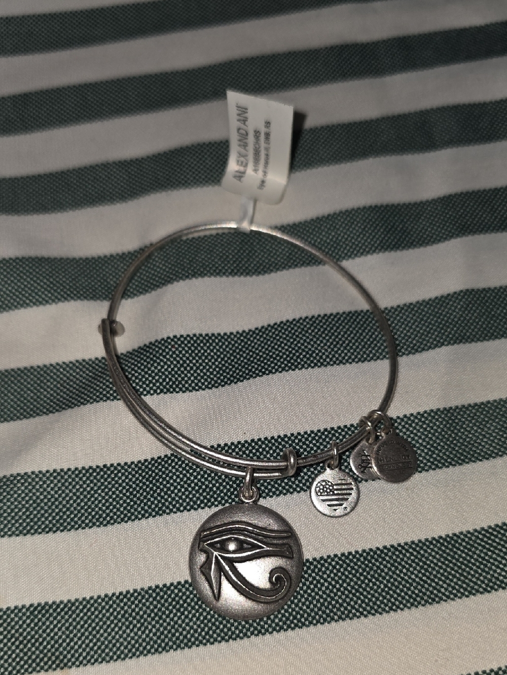 Alex and Ani  Eye of Horus Charm Bracelet